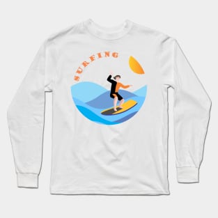 Surfing Long Sleeve T-Shirt